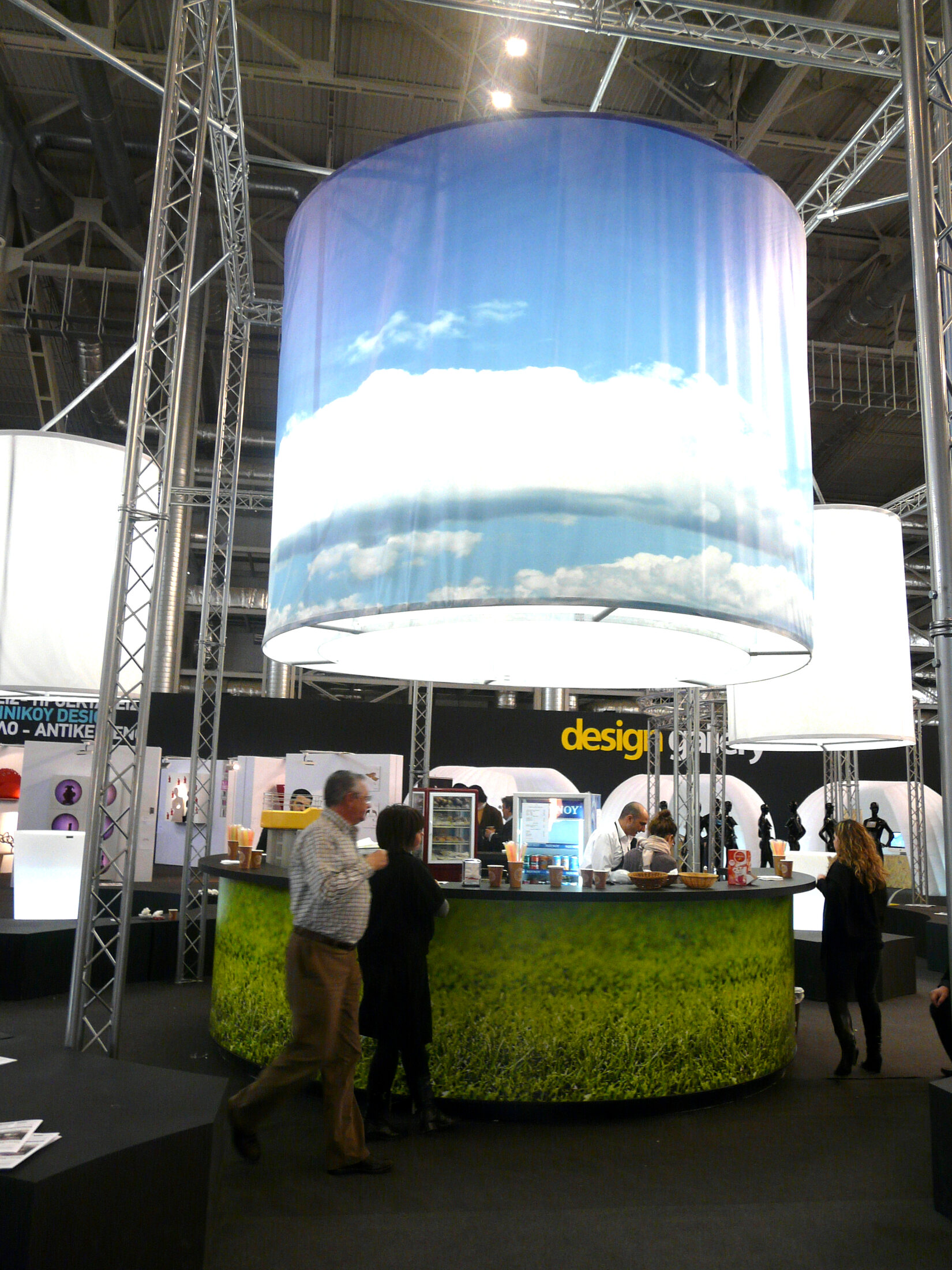 Design Lab Show social and display area