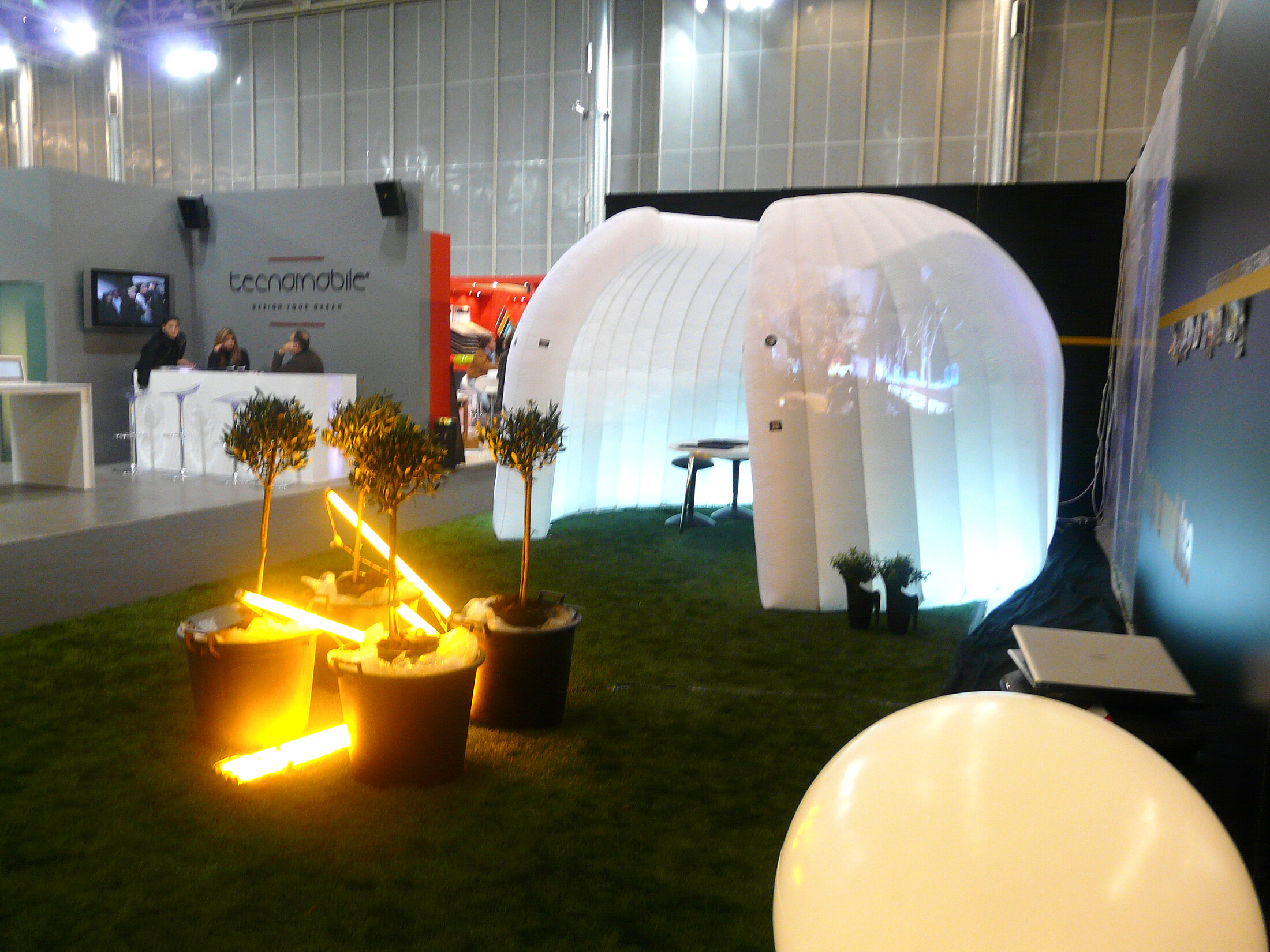 Gruppo d'Interni expo booth detail